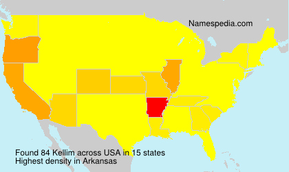 Surname Kellim in USA Surname Kellim in USA