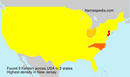 Surname Kelsten in USA Surname Kelsten in USA