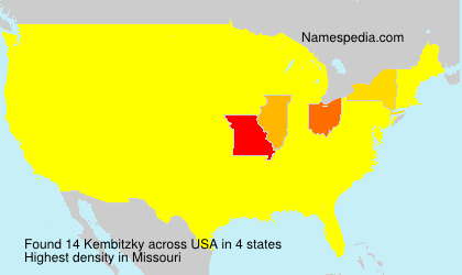 Surname Kembitzky in USA Surname Kembitzky in USA