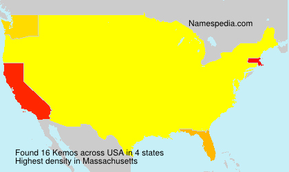 Surname Kemos in USA Surname Kemos in USA