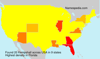 Surname Kempshall in USA Surname Kempshall in USA