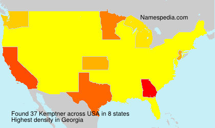 Surname Kemptner in USA Surname Kemptner in USA