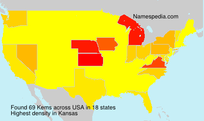 Surname Kems in USA Surname Kems in USA