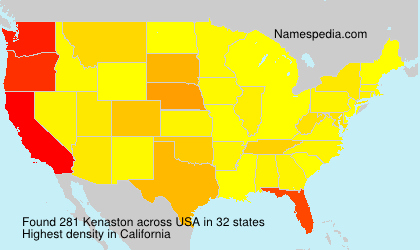 Surname Kenaston in USA Surname Kenaston in USA