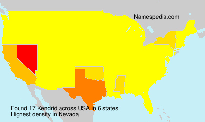 Surname Kendrid in USA Surname Kendrid in USA