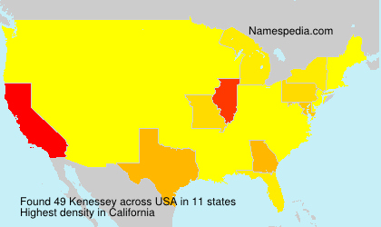 Surname Kenessey in USA Surname Kenessey in USA