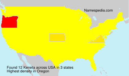 Surname Keneta in USA Surname Keneta in USA