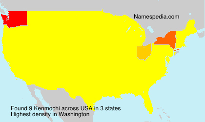Surname Kenmochi in USA Surname Kenmochi in USA