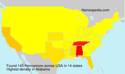 Surname Kennamore in USA Surname Kennamore in USA