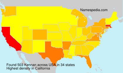 Surname Kennan in USA Surname Kennan in USA