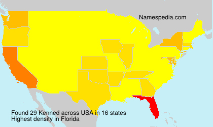 Surname Kenned in USA Surname Kenned in USA