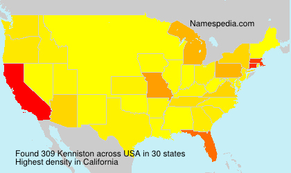Surname Kenniston in USA Surname Kenniston in USA