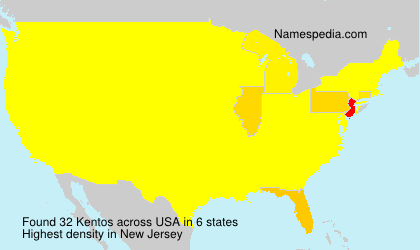Surname Kentos in USA Surname Kentos in USA