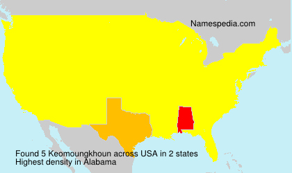Surname Keomoungkhoun in USA Surname Keomoungkhoun in USA