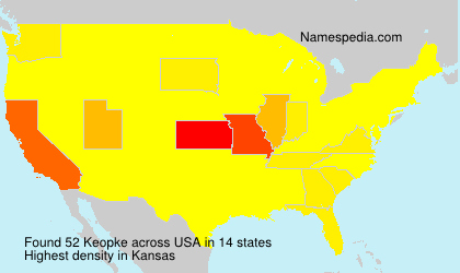Surname Keopke in USA Surname Keopke in USA