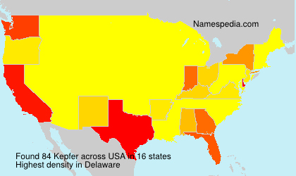 Surname Kepfer in USA Surname Kepfer in USA