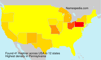 Surname Keptner in USA Surname Keptner in USA