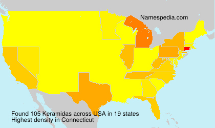 Surname Keramidas in USA Surname Keramidas in USA