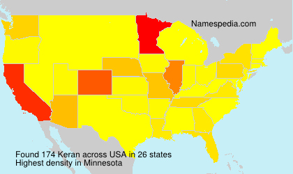 Surname Keran in USA