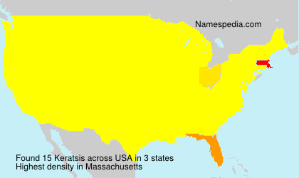 Surname Keratsis in USA Surname Keratsis in USA