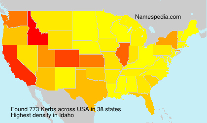 Surname Kerbs in USA Surname Kerbs in USA