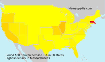 Surname Kerivan in USA Surname Kerivan in USA