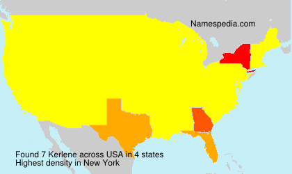 Surname Kerlene in USA Surname Kerlene in USA