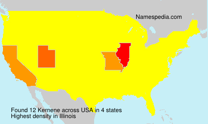 Surname Kernene in USA Surname Kernene in USA