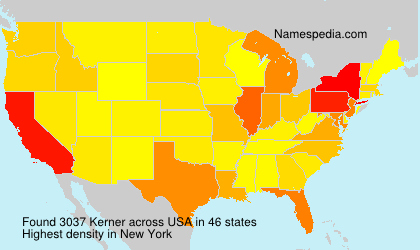 Surname Kerner in USA Surname Kerner in USA