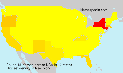 Surname Kerpen in USA Surname Kerpen in USA
