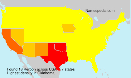 Surname Kerpon in USA Surname Kerpon in USA