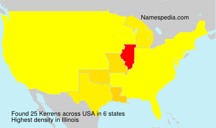 Surname Kerrens in USA Surname Kerrens in USA