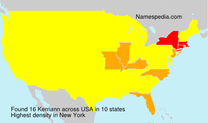 Surname Kerriann in USA Surname Kerriann in USA