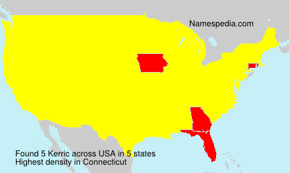Surname Kerric in USA Surname Kerric in USA