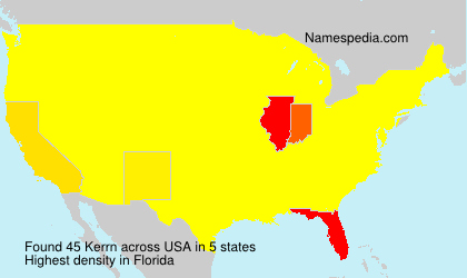 Surname Kerrn in USA Surname Kerrn in USA