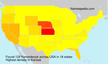 Surname Kersenbrock in USA Surname Kersenbrock in USA