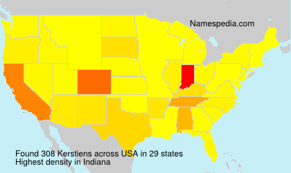 Surname Kerstiens in USA Surname Kerstiens in USA