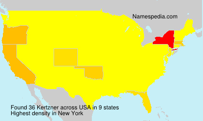 Surname Kertzner in USA Surname Kertzner in USA