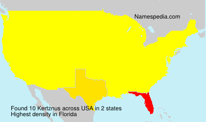 Surname Kertznus in USA Surname Kertznus in USA
