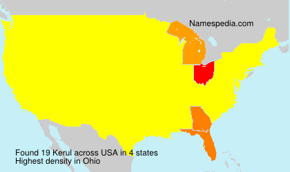 Surname Kerul in USA Surname Kerul in USA