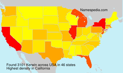 Surname Kerwin in USA Surname Kerwin in USA