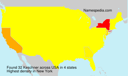 Surname Keschner in USA Surname Keschner in USA