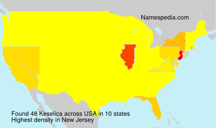 Surname Keselica in USA Surname Keselica in USA