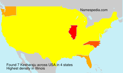 Surname Kesharaju in USA Surname Kesharaju in USA