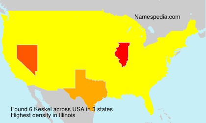 Surname Keskel in USA Surname Keskel in USA