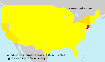 Surname Kesserman in USA Surname Kesserman in USA