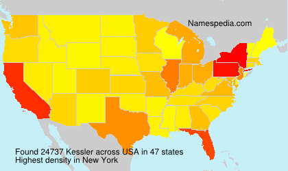 Surname Kessler in USA Surname Kessler in USA