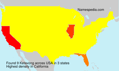 Surname Ketavong in USA Surname Ketavong in USA