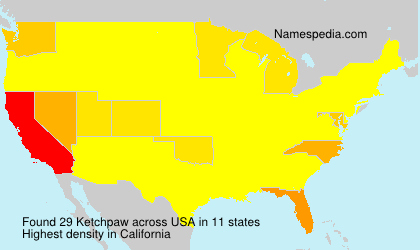 Surname Ketchpaw in USA Surname Ketchpaw in USA