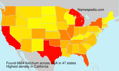 Surname Ketchum in USA Surname Ketchum in USA